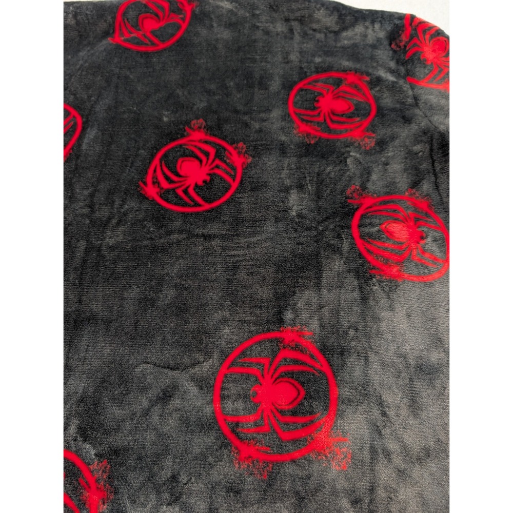 Marvel Spider-Man Miles Morales Wearable Blanket Hoodie Plush Fleece One Size - Picture 8 of 10